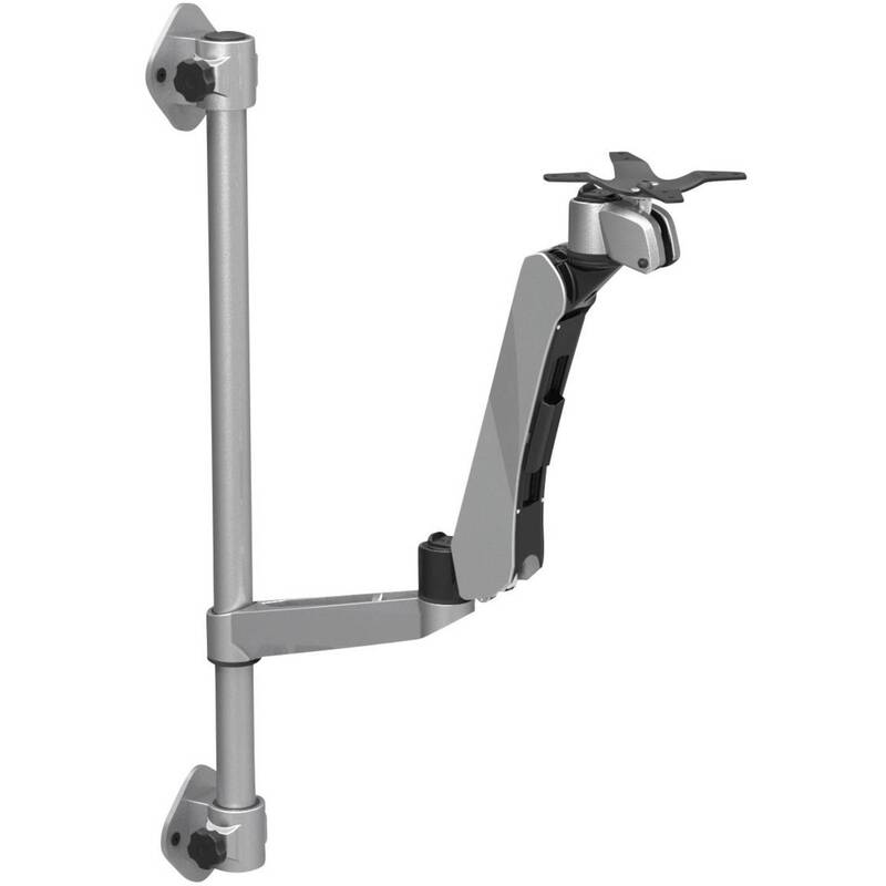 SpeaKa Professional SuperFlex Monitorhalter höhenverstellbar 10"-30" grau - 4016138867671
