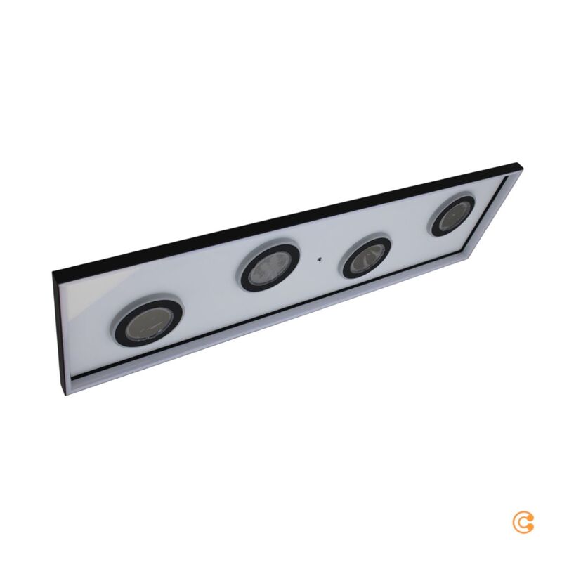 Paul Neuhaus LED Deckenlampe Deckenleuchte Dune schwarz CCT dimmbar 100cm - 4012248384923