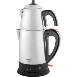 B-Ware Arzum Cayci Lux Teebereiter Edelstahl 1650 W kompakt für heiße Getränke