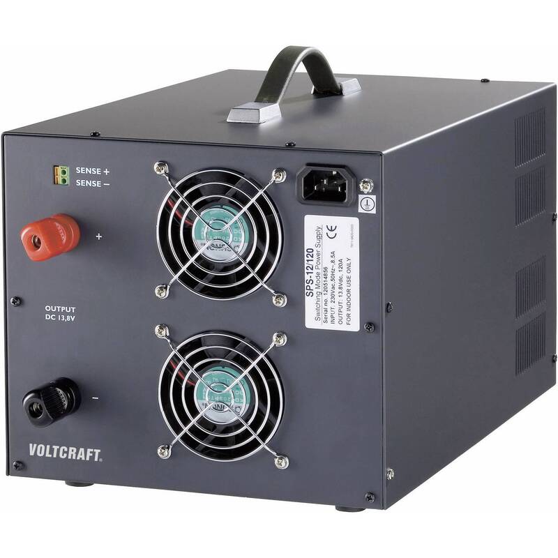 Voltcraft Hochstrom-Schaltnetzgerät SPS 12/120 Labornetzgerät 120 A 1700 W - 4016138522679