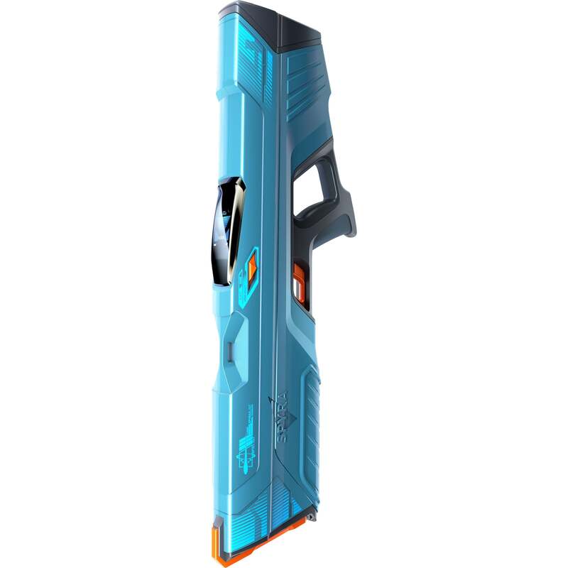 SPYRA Electric Water Blaster  Outdoor Squirt Gun for Pool Games  SpyraFour  Blue - 4260747380698