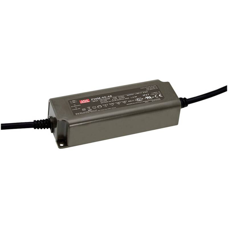Mean Well SCHALTNETZTEIL SNT Netzteil IP67 60W 12V 5A PWM Stromversorgung - 4711287459875