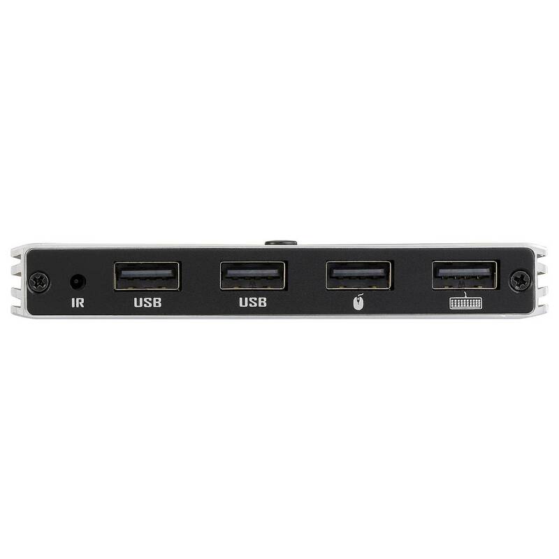 SpeaKa Professional HDMI KVM Umschalter Switch Rechner PC Konsole Schwarz USB - 4064161481395