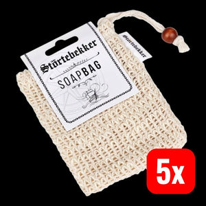 5x B-Ware Störtebekker Sisal Säckchen biologisch abbaubar wiederverwendbar 30 Grad wasc...