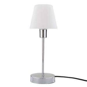 2x B-Ware Lindby Tischleuchte Sascha Glasschirm Schreibtischlampe Lampe E14 LED 2 STÜCK