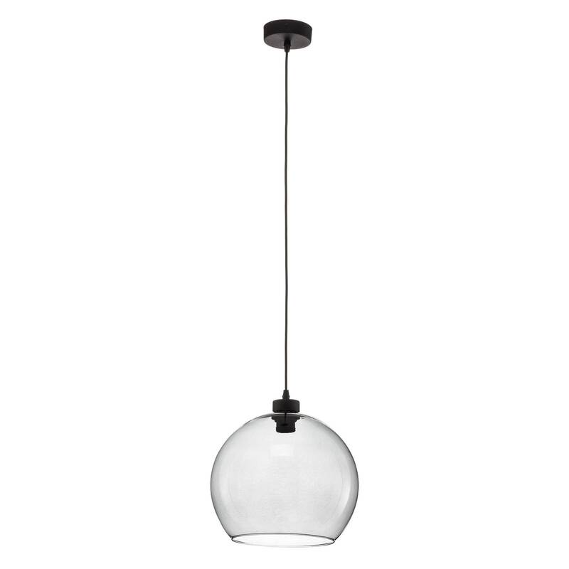 TK Lighting Hängeleuchte Cubus Hängelampe Leuchte Licht rauchgrau Glas Ø30cm E27 - 5901780542924