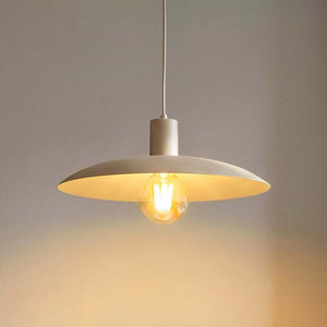B-Ware TK-Lighting Hängeleuchte Astra E27 LED Pendelleuchte dimmbar sand Ø41cm Metall