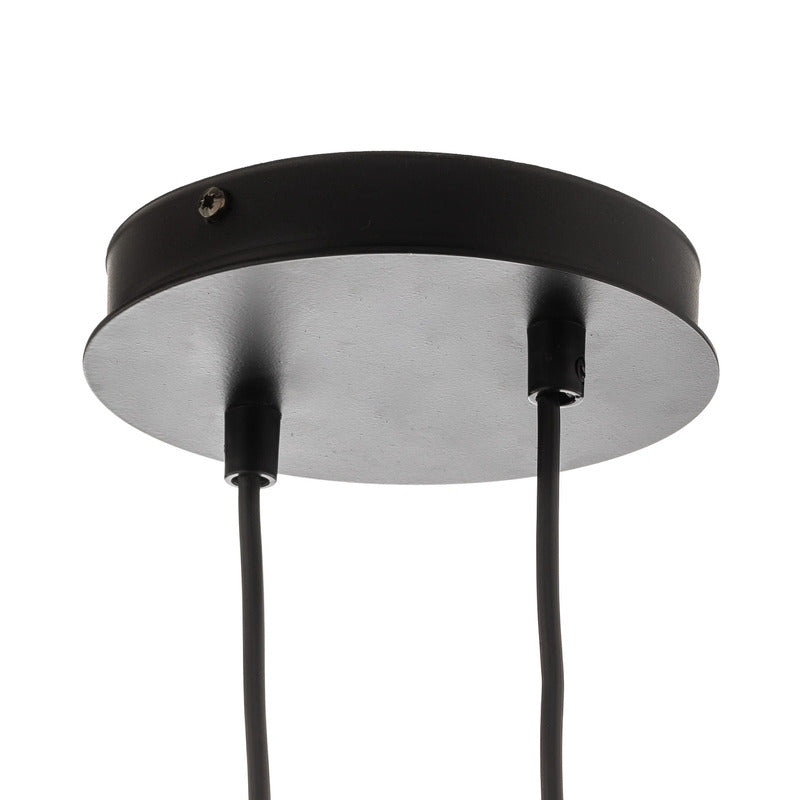 Glassy Pendelleuchte Hängeleuchte Lampe Glas schwarz graphit E14 Wohnzimmer - 3071188