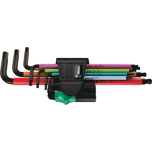 B-Ware Wera Winkelschraubendreher Inbusschlüssel 7-teilig metrisch 1.5-6mm 172mm Länge