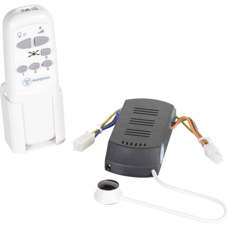 Westinghouse Deckenventilator-Fernbedienung mit Dimm-Funktion, 3 Stufen - 4895105601797
