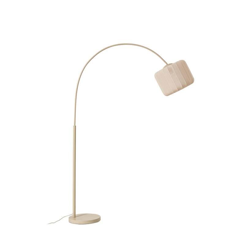 Lindby Bogenleuchte Stehlampe Helin beige Textil Höhe 198,5cm SIEHE TEXT/FOTO41 - 4255830904325