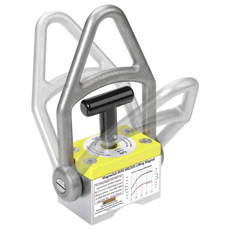 Magswitch Hubmagnet MLAY1000 Magnetheber 1000lbs Haltekraft 333lbs Magnet - 0878628000531