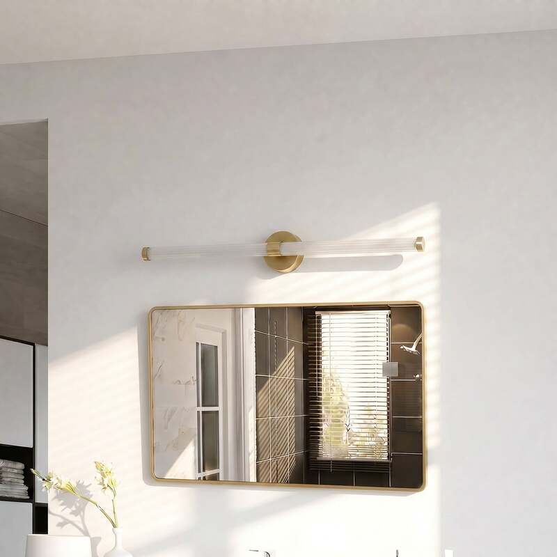Lucande LED-Wandleuchte Melisa gold 90 cm CCT IP44 2250 lm 17,5 W - 4255830902871