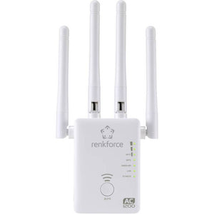 B-Ware Renkforce WLAN Repeater WS-WN575A3 Dual Band AC1200 Netzwerkverstärker 300MBit/s