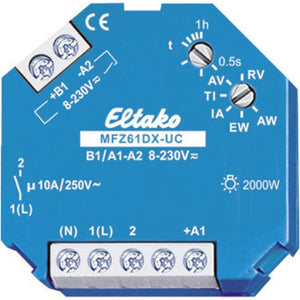 B-Ware Eltako Analog Multifunktions-Zeitrelais 2000W 18mm Aufputz AC/DC 230V