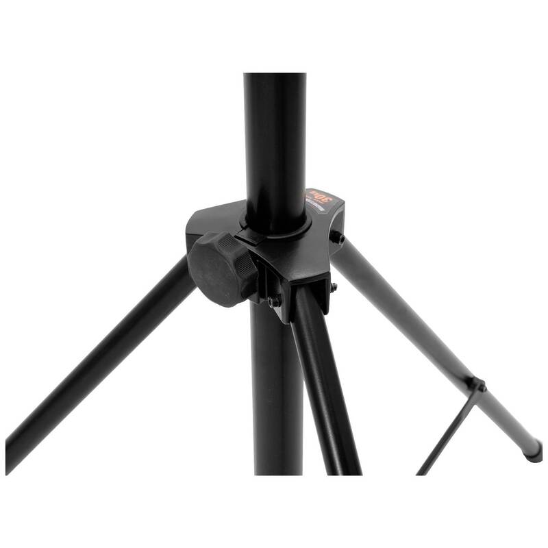 Eurolite Lichtstativ Stativ belastbar bis 30kg Höhe 150-315cm schwarz stabil - 4026397676945