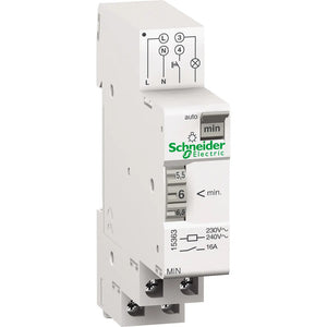 B-Ware Schneider Electric 15363 Treppenlichtzeitschalter Hutschiene 230 V