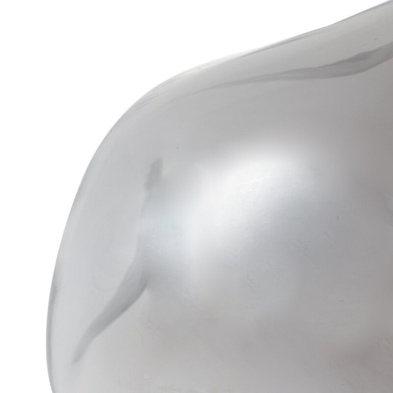Lindby Stehleuchte Lelia LED Lampe Stehlampe Leuchte grau 150cm Glas Metall - 4251911798708