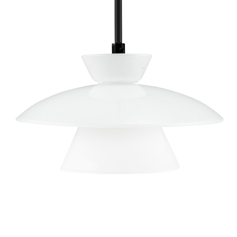 Dyberg Larsen Valby Hängeleuchte aus Glas Ø 20cm G9 Hängelampe Lampe Leuchte - 5704709081104