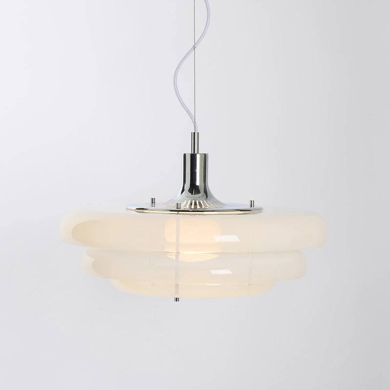 MARKET SET Hängeleuchte Sunset Ø 45cm Pendelleuchte Lampe dimmbar nebelweiß - 3188000803115