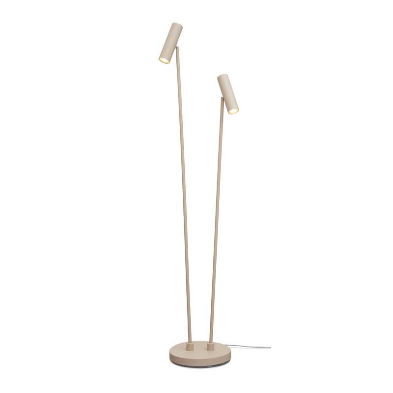 IT'S ABOUT ROMI Stehleuchte Havana sandfarben Lampe Leuchte 2x10W 162cm Höhe - 8716248094849