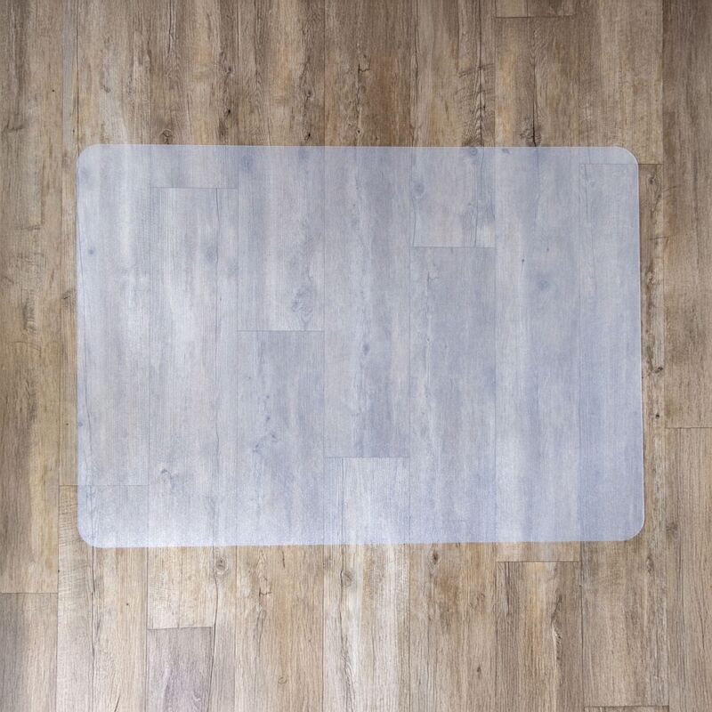 hjh OFFICE Bodenschutzmatte FORTIFLEX 100% Polypropylen transparent 120x90 cm - 4064323107798