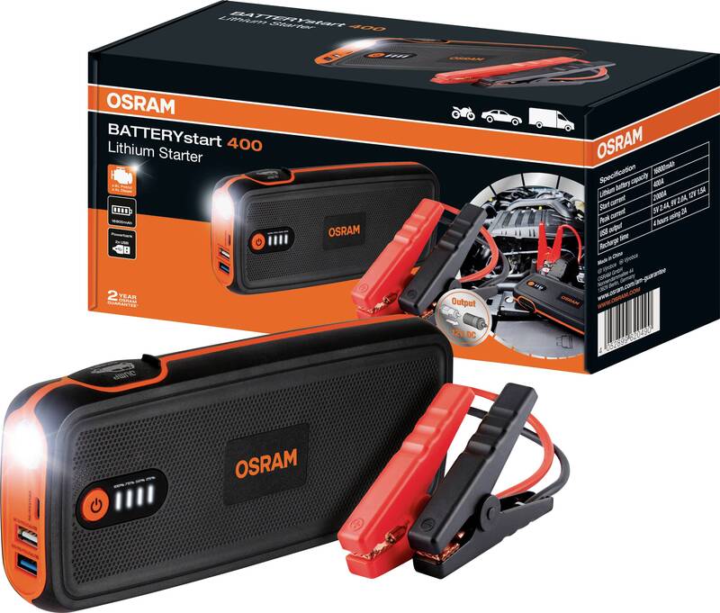 Osram Auto Schnellstartsystem BATTERYstart 400 OBSL400c SIEHE TEXT/FOTO - 4052899620490