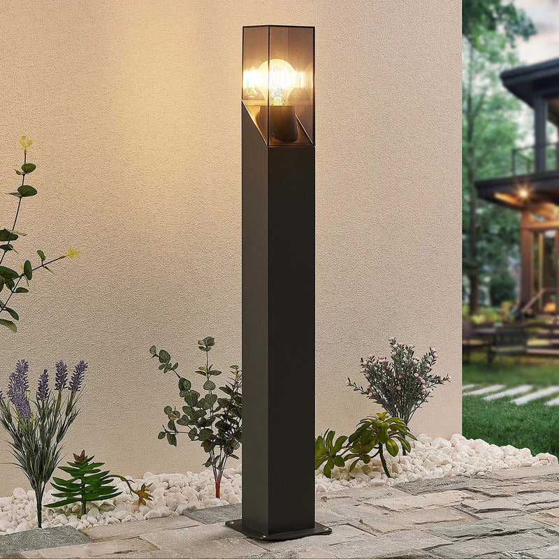 Lucande Wegeleuchte Fiola LED Gartenleuchte anthrazit dimmbar IP54 80cm Höhe - 4251096582239