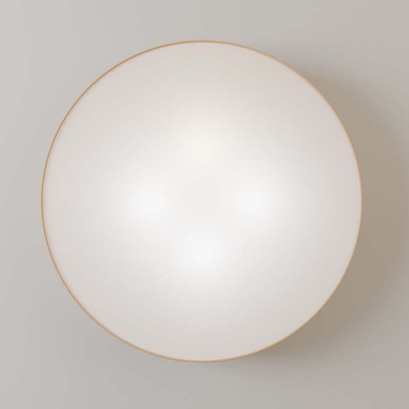 Euluna Deckenleuchte Lampe Rondo Leuchte beige Textil Metall LED SIEHE TEXT/F565 - 5901780544362