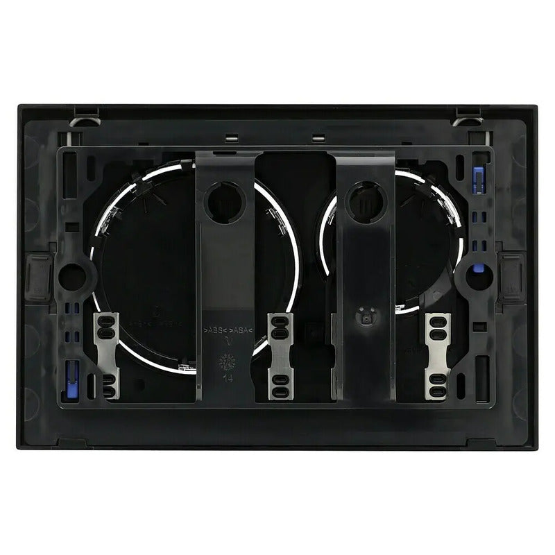 GEBERIT Betätigungsplatte Sigma 20 2-Mengen-Spülung schwarz Hochglanz 24,6cm - 4025416544654