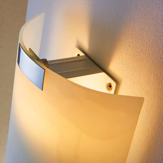 Lindby Quadratische Glas-Wandleuchte Quentin Wandleuchte Wandlampe Leuchte LED - 4251096506099