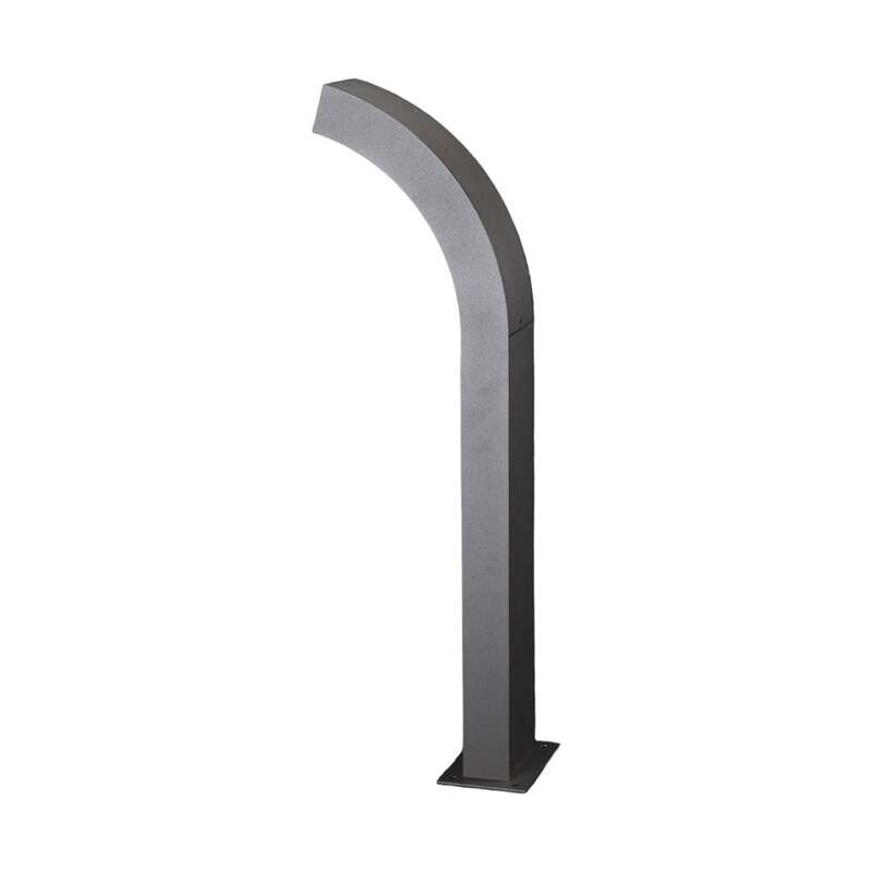 Lucande LED Sockelleuchte Gartenleuchte Lennik anthrazit 60cm IP54 4,2W 450lm - 6291105702676