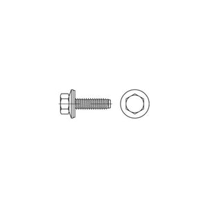 B-Ware Fassadenschraube Edelstahl A2 6,3x32 mm Dichtscheibe 400 Stück Blechgewinde