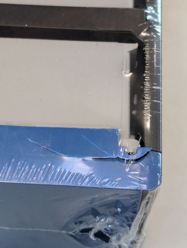 Allit Kleinteilmagazin VarioPlus Pro 53/20 stapelbar Schwarz Grau Blau 30x52x16 - 4005187646306
