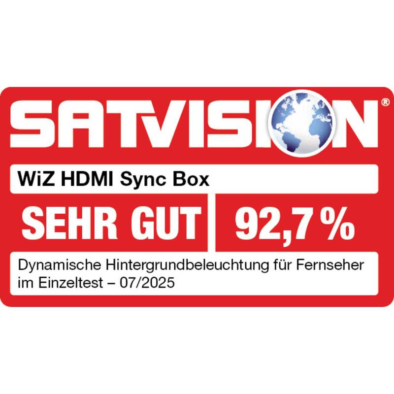 WiZ LED Streifen Set Lichtband Sync Box Starter Kit Schwarz 260 cm EU RGB CCT - 8720169078604