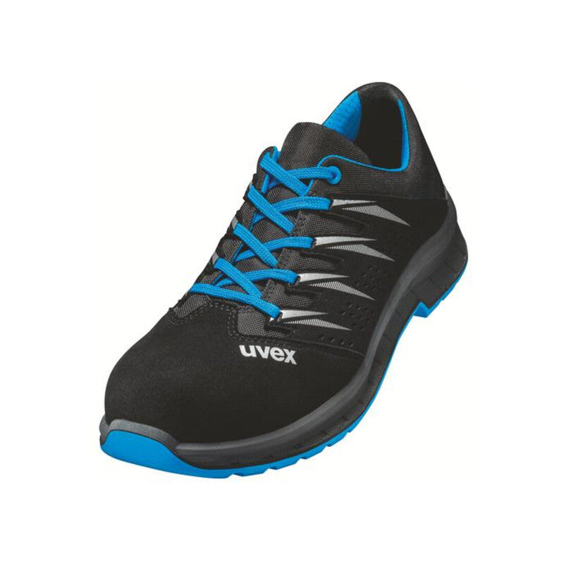 Uvex Halbschuh Sicherheitsschuh schwarz-blau uvex 2 trend S1 EU Größe 44 ESD - 4031101768908