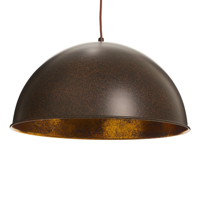 Globo Pendellampe Hängeleuchte Xirena I LED Lampe dimmbar rost gold Ø41cm - 9007371354153