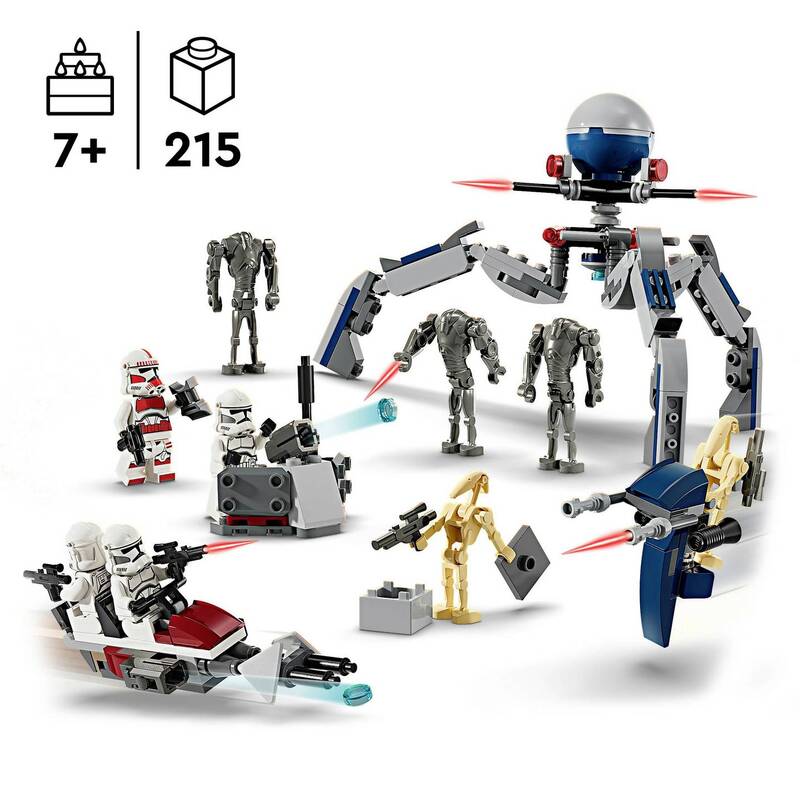 Clone Trooper & Battle Droid Battle Pack - 5702017584317