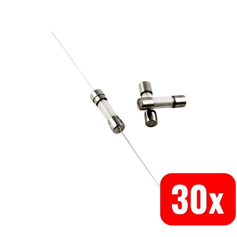ESKA Feinsicherung Gerätesicherung Sicherung 5 mm x 20 mm 250 V 6.3 A 10 Stück - 2050000173813