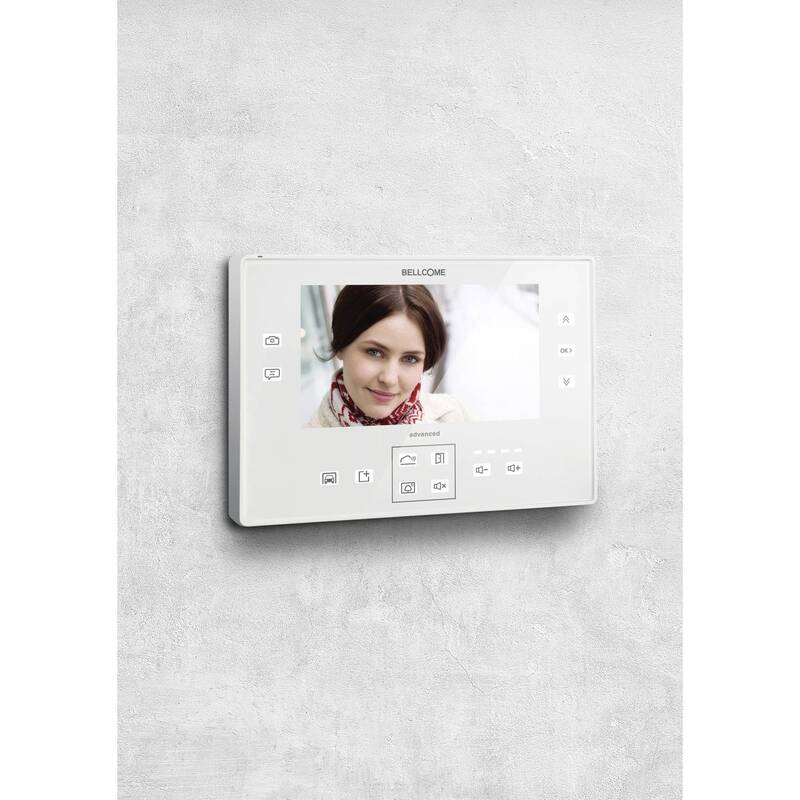 Bellcome Inneneinheit Video Set 7 Zoll Monitor weiß Advanced DEFEKTWARE - 6425859407918