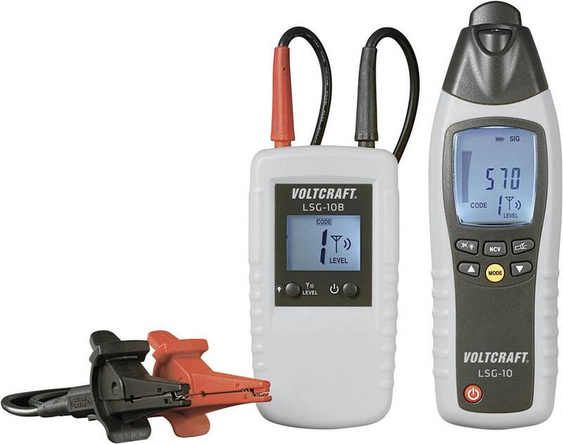 Voltcraft LSG-10 Leitungsmessgerät Leitungssucher Kabelsucher Messgerät CAT III - 4016138628869