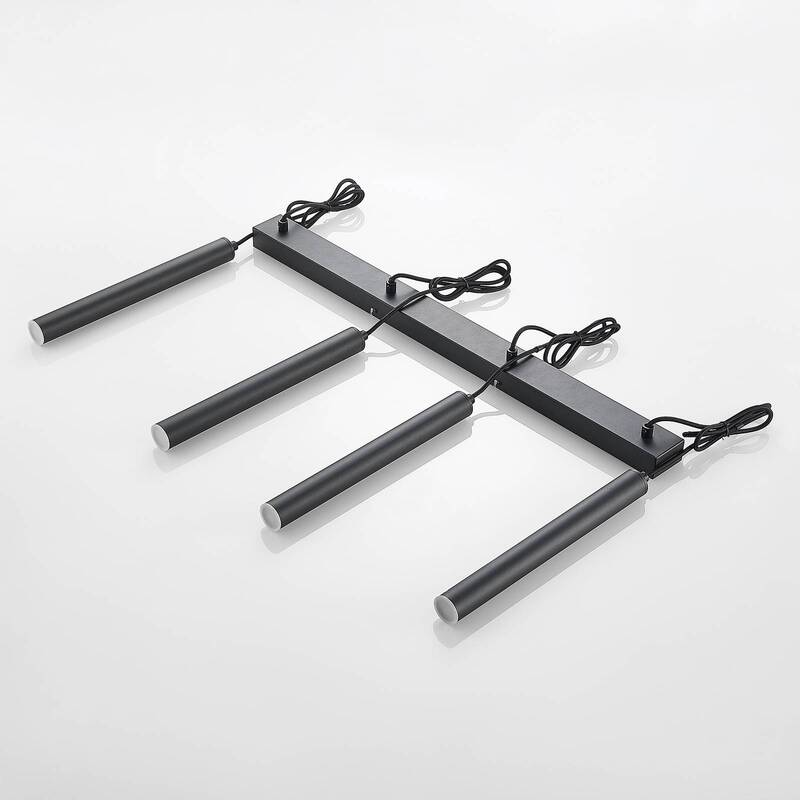 Arcchio LED Hängeleuchte Pendelleuchte Kammeron Schwarz Eisen Leuchte Lampe - 4251096586985