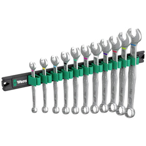 B-Ware Wera Ring-Maulschlüssel-Satz 9640 Joker 11-teilig korrosionsbeständig 8-19mm