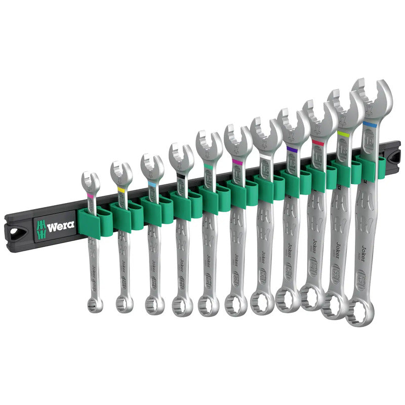 Wera Ring-Maulschlüssel-Satz 9640 Joker 11-teilig korrosionsbeständig 8-19mm - 4013288228963