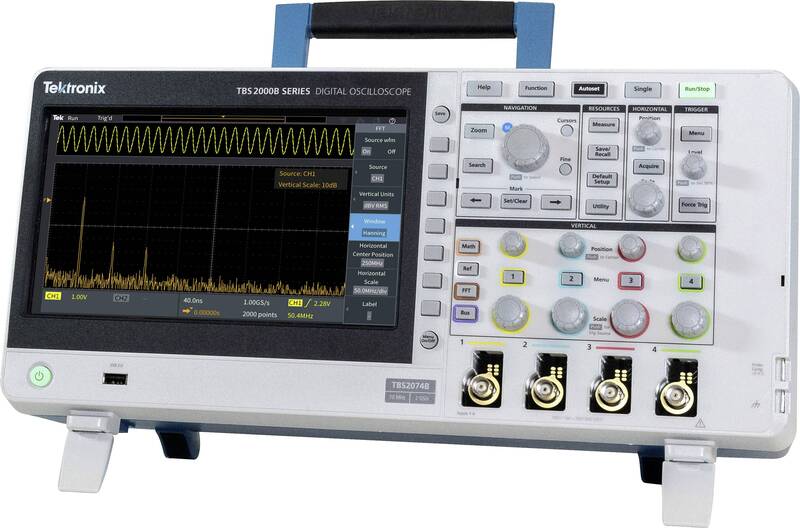 Tektronix TBS2204B Digital-Oszilloskop Oszilloskop 200 MHz 2 GSa/s 8 Bit 1 St. - 4064161031576