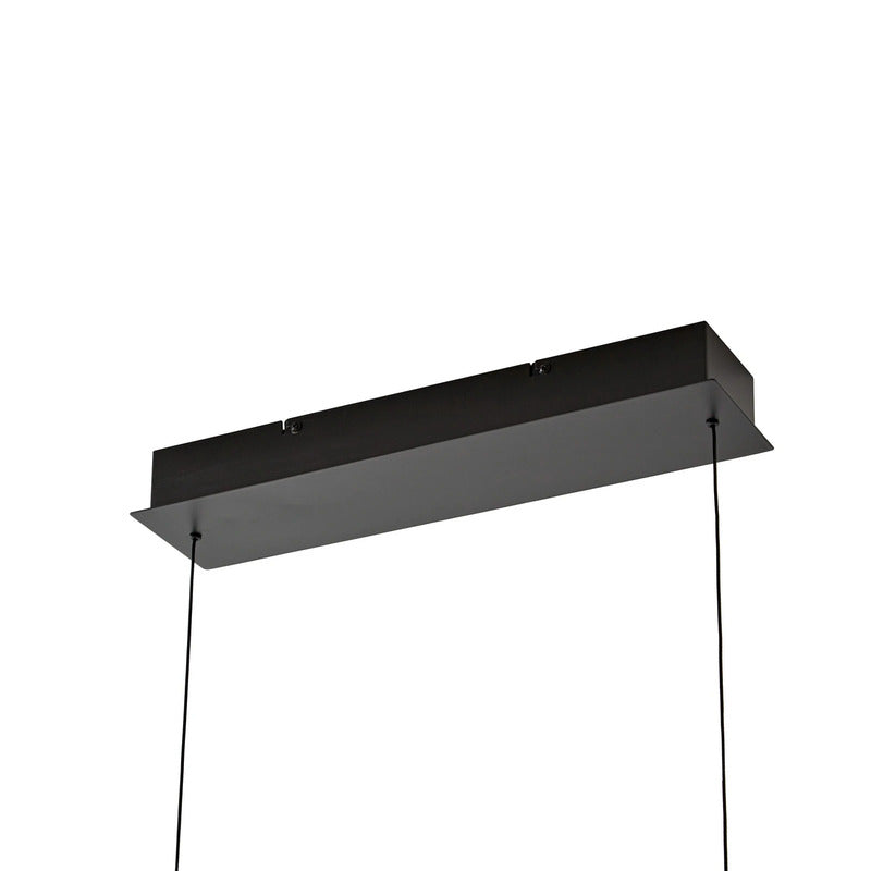 Lucande LED-Kronleuchter Emara Eiche dunkel 115 cm dimmbar CCT 3000-6000 K - 4255830900778