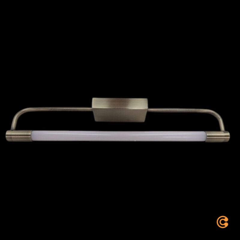 Wandleuchte Rapallo LED Wandlampe messing 40cm IP44 warmweiß 3000K Leuchte - 8019282511243