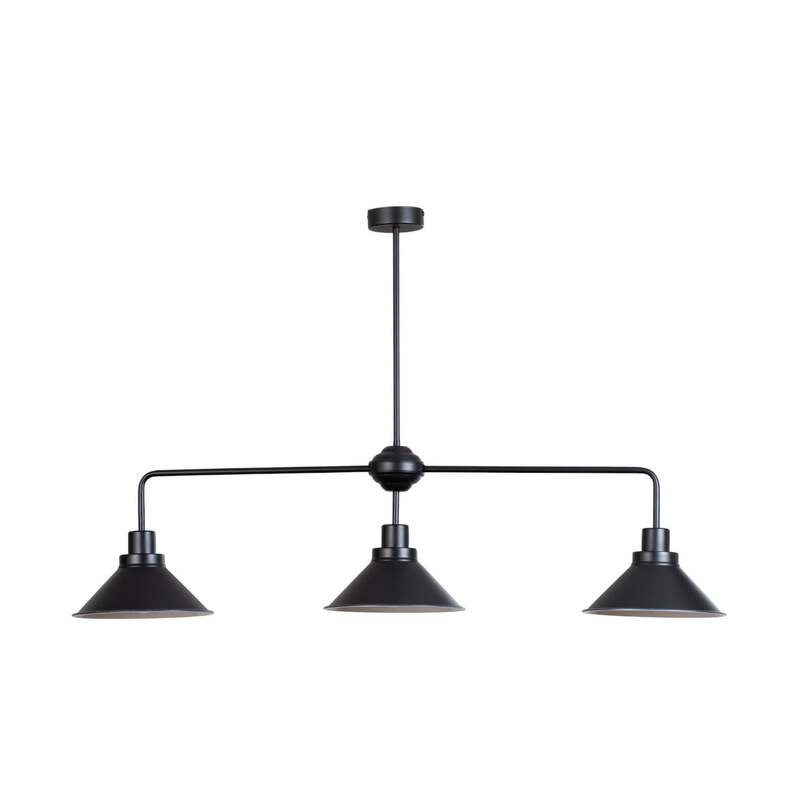Nowodvorski-Lighting Hängeleuchte Craft III LED Pendelleuchte dimmbar schwarz - 5903139915090
