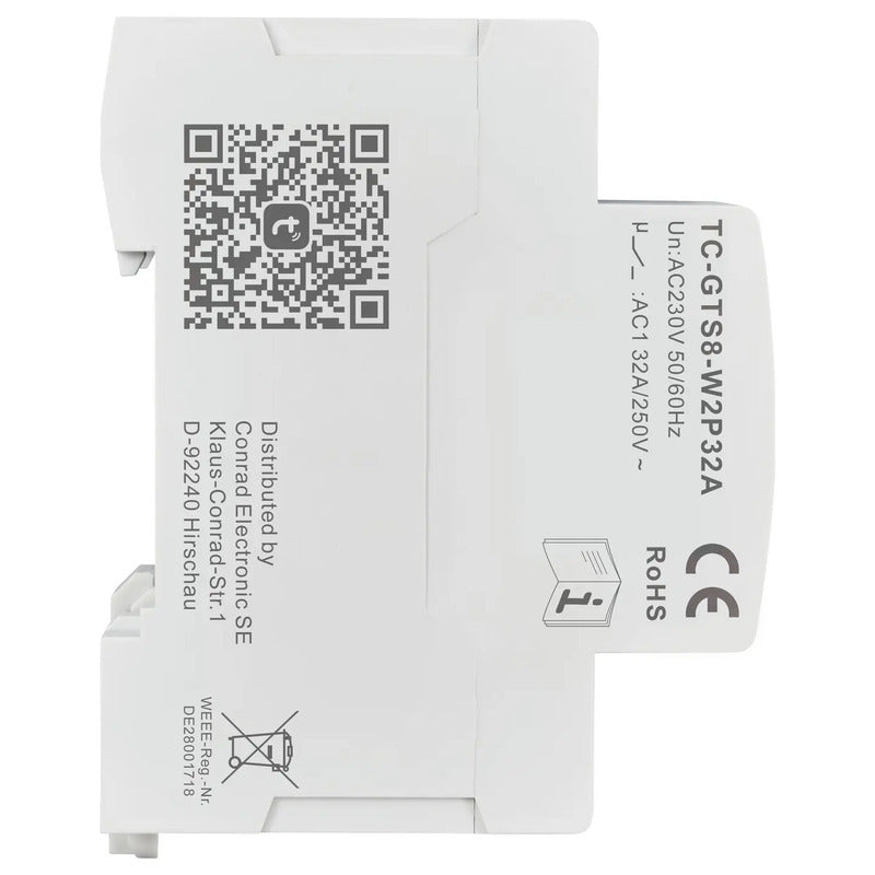 TRU COMPONENTS WLAN-Schalter TC-GTS8-W2P32A 230V Multifunktional 32A 1min-24h - 4064161321271