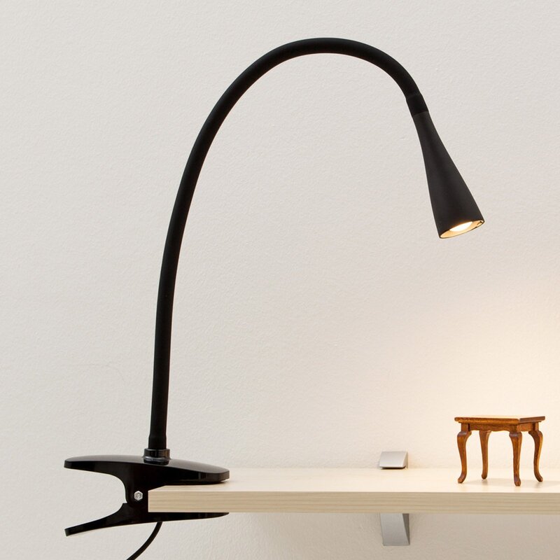 Lindby Baris LED-Klemmleuchte Klemmlampe Leuchte Lampe Schreibtischlampe Licht - 6291105709286